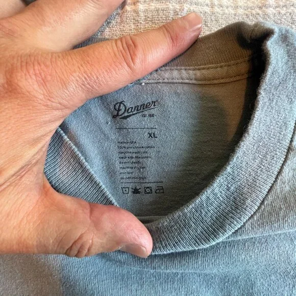 Danner Baby Blue T-shirt in XL - Picture 3 of 3